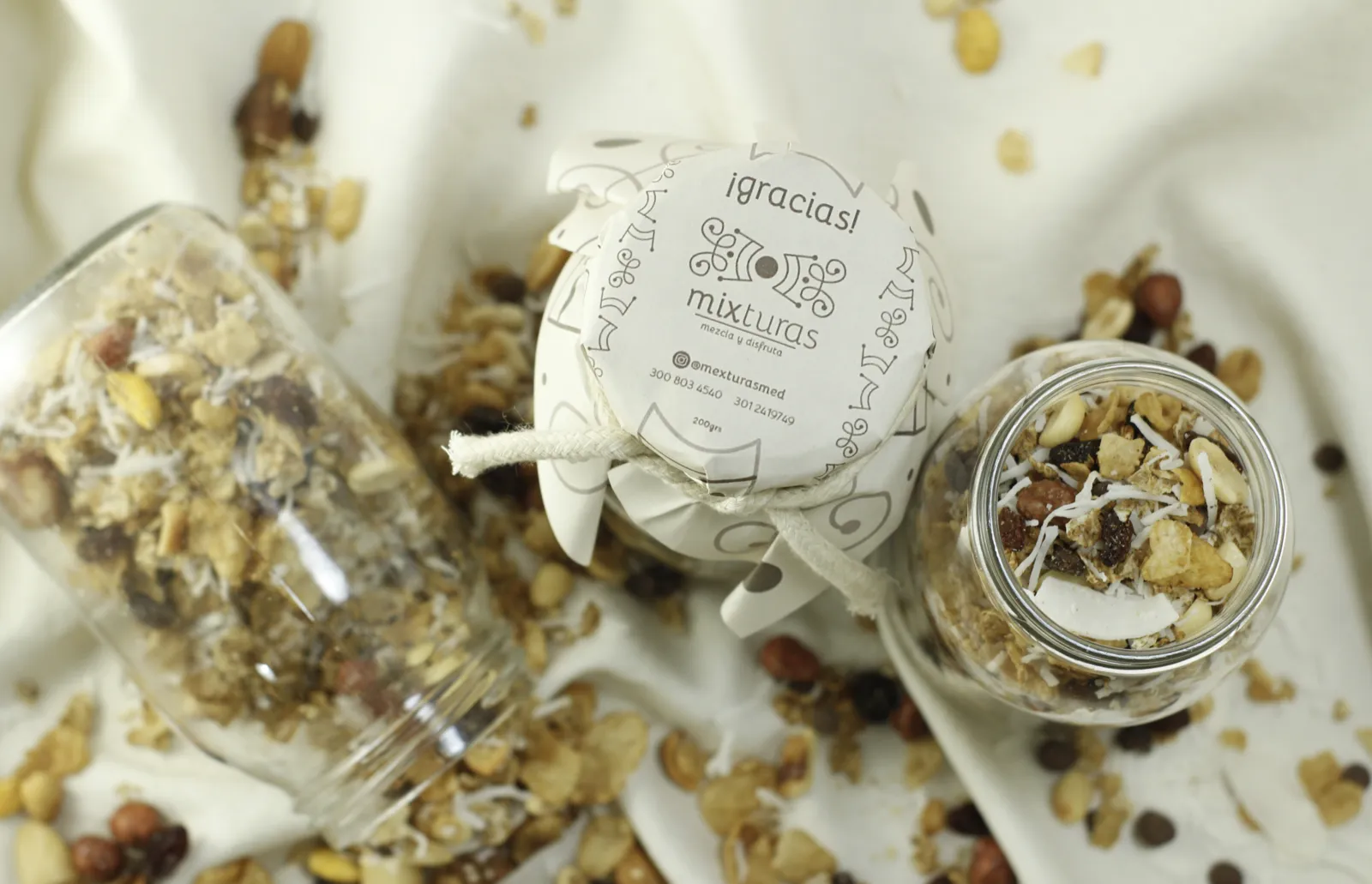 Granola jars